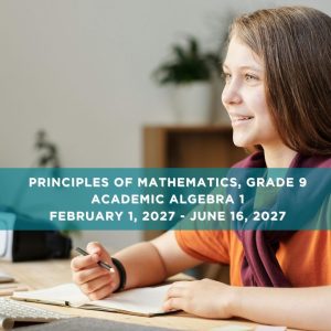 Academic Algebra 1 Online high school math classes for homeschoolers